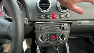2003 Audi TT Roadster - Functions