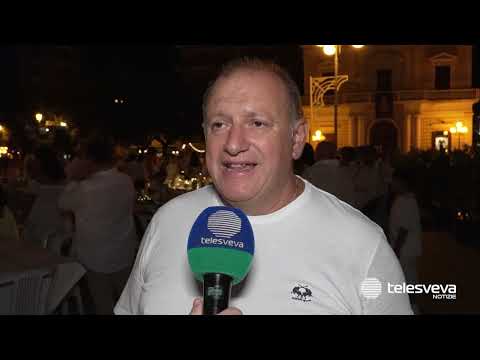 La carica dei mille per la cena in bianco di Canosa di Puglia, altro successo del tabellone estivo