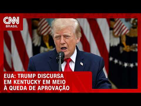 Trump discura em Kentucky em meio à queda de aprovação antes das eleições nos EUA | CNN AGORA