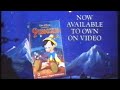 Video Release Advert For Disney S Pinocchio Broadcast 21st June 1995 Channel 4 UK
