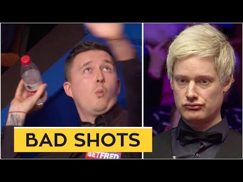 TOP 13 BAD SNOOKER SHOTS | World Championship 2019