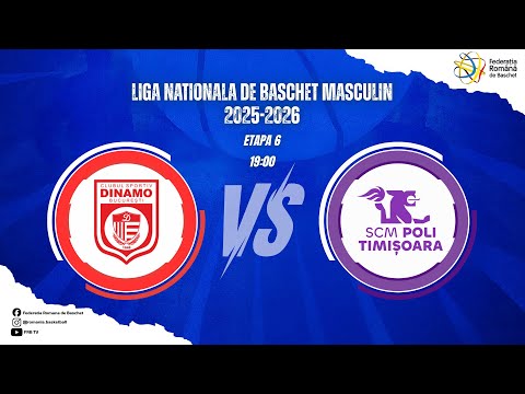 Liga Nationala de Baschet Masculin 25/26 - CS Dinamo București vs CS SCM Timișoara