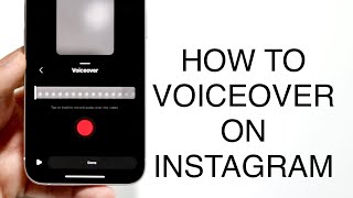 How To Do Voice Over On Instagram! (2023)