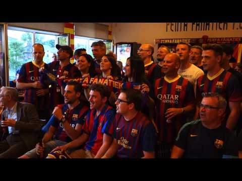 Penya Fanatiek FC Barcelona Singing Rehearsal