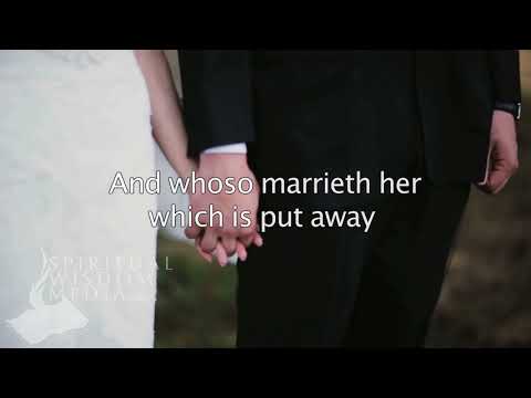 Matthew 19:9 (Cont.) - And whoso marrieth her which is put away doth commit adultery - Bible Verses