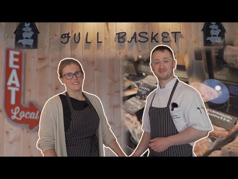 Full Basket Butcher Store. Local, Ukrainian, Family business in New Westminster. BC