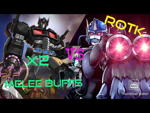 NEMESIS PRIME 5* 2X MELEE BUFF VS (ROTK) PRIMAL - TFTF