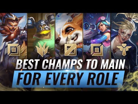 3 BEST Champions To MAIN For EVERY ROLE in Season 10 - League of Legends