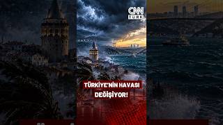 Türkiye İçin Meteoroloji'den Kritik Uyarı! Sağanak ve Kuvvetli Rüzgar 