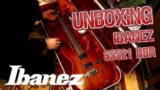 Video thumbnail for Ibanez S5521 BRB unboxing by Valentin Go
