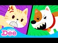 Be Careful With A Pup Vs Kitten Compilation Animal Safety Games And Songs Dragon Dee For Kids