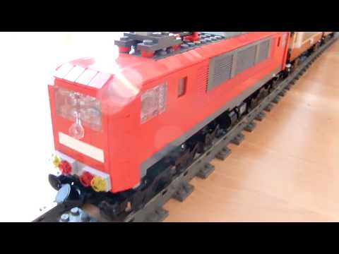 LEGO 9V Bricks on Rails DB BR155 Unikat Eisenbahn