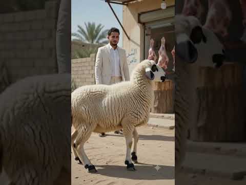 خدعة الدكتور.. الخروف اكتشف الحقيقة في آخر لحظة! 😂🐑 كوميديا #هروب_الخروف #فيديوهات_مضحكة #مواقف_مضحك