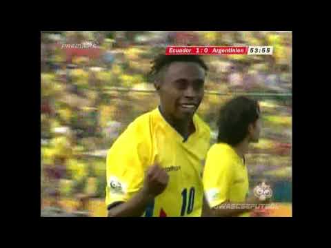 2005.06.04 Ecuador 2 - Argentina 0 (Partido Completo 60fps - Clasificatorias Alemania 2006)