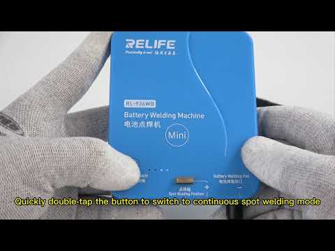 RL-936WB Mini Instruction For Use | RELIFE RL-936WB MINI BATTERY SPOT WELDER