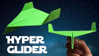 How to make a Paper Airplane - Hyper Glider by Joh