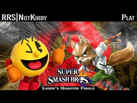 Smash on the Rocks #5 - RRS|NotKirby (Pac-Man) v Plat (Fox) - Loser's Quarter Finals