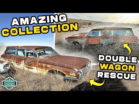 ABANDONED 50 years. 1962 Buick and 1964 Oldsmobile Wagon Rescue.