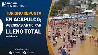 Turismo repunta en Acapulco; agencias anticipan lleno total