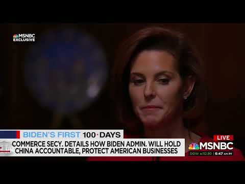 Biden Commerce Secretary Raimondo On Trump China Tariffs: “Those Tariffs Have Been Effective”