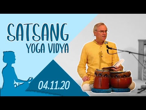 Satsang + Mantrasingen + Meditation mit Sukadev - Yoga Vidya live 07.00 Uhr - 04.11.2020