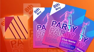 How to create Poster or Flyer in Affinity Publisher Video Tutorial