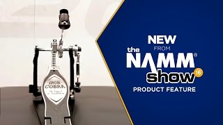 Video thumbnail for Live at NAMM 2016 - Tama Iron Cobra 900 Rolling Glide Single Bass Drum Pedal by Musician's Friend