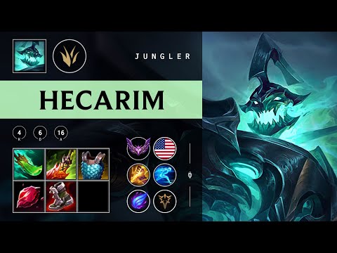 Hecarim Jungle vs Rek'Sai - NA Master Patch 25.24