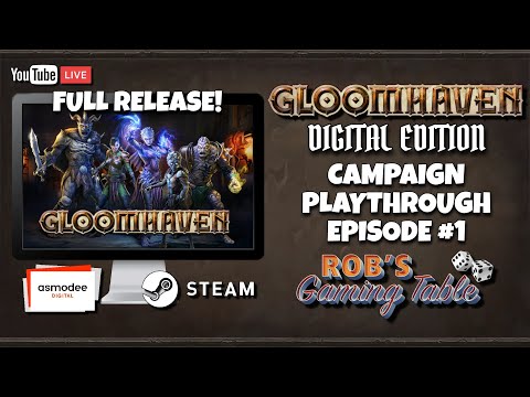 Gloomhaven Digital Campaign Playthrough #1 (Full Release)