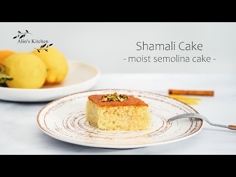 Shamali - Moist Semolina Cake