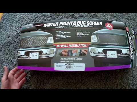 Ford F-250 Grill Removal and Winter Grill Cover Installation - Gofia.com