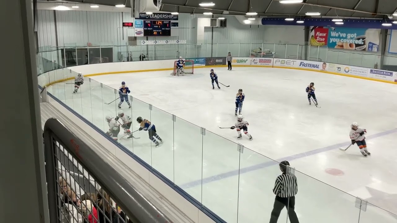 Game 15: Sioux Falls 5-1: Jaxsen Goal assisted by Lionel