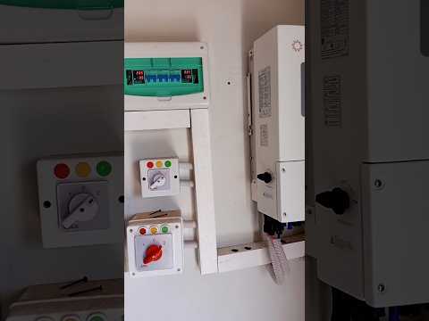 Advanced Solis Hybrid inverter Installation connections #solarsystem #hybridinverter #inverter