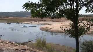 preview picture of video 'Azibo - Praia da Ribeira e outros (Azibo's Dam Reservoir)'