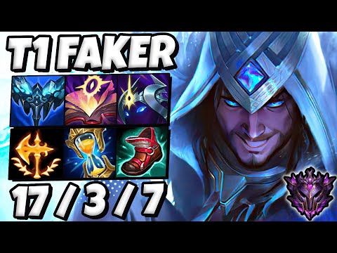 T1 Faker Sylas vs Twisted Fate [ MID ] Patch 11.21 Ranked Master Korea ✅