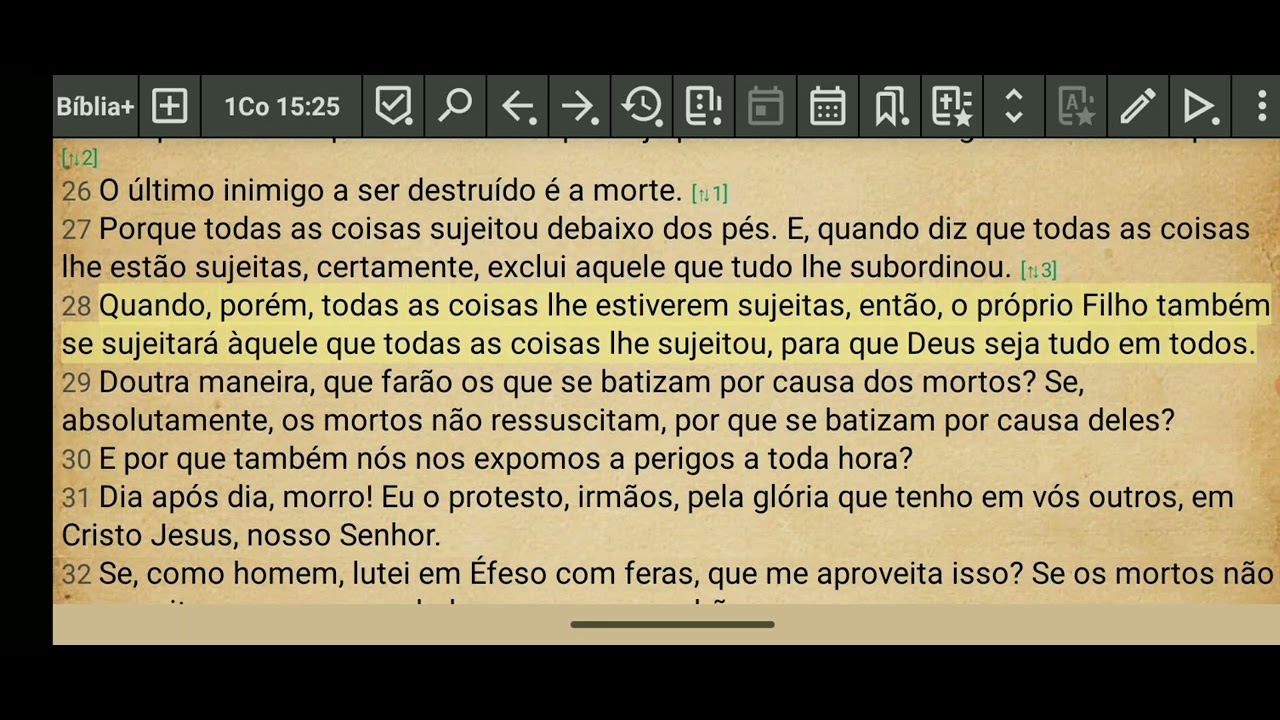 a última trombeta já tocou!