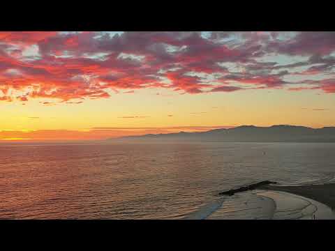 Sunset At Venice Beach LA | HD Sunset Video | FootageForYou