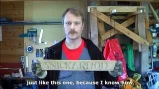 Göra en skylt (Del 1) - Craft a sign (Part 1)