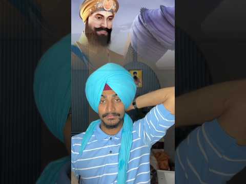 #ਵਾਹਿਗੁਰੂ #gd #turban #pagghungroo #hairstyle #love #paggi
