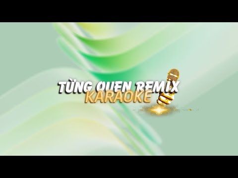 KARAOKE / Từng Quen - Wren Evans「Cukak Remix」( TONE NAM ) / Official Video