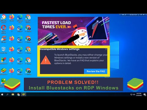 How to download install latest version bluestacks 5 on rdp windows 11