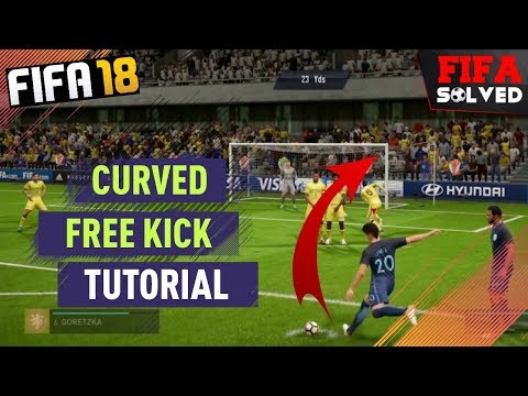 FIFA 18 Curved Free Kick Tutorial