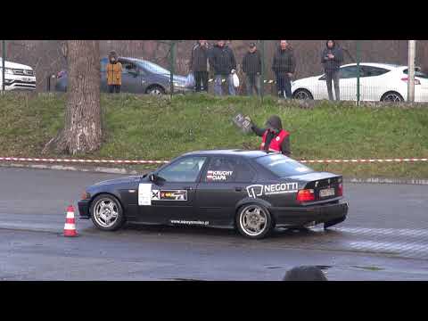 KJS 21 Świąteczny Puchar Forda 2017 - Mateusz Kruszyński / Marcin Płuska - BMW E36