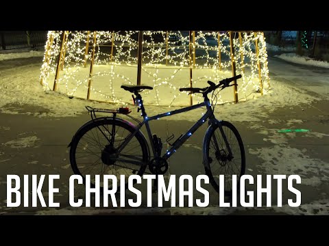 YouTube video about: How to decorate a bicycle for christmas?