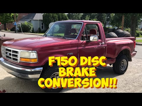 How to Convert to Rear Disk Brakes on a 92 F150
