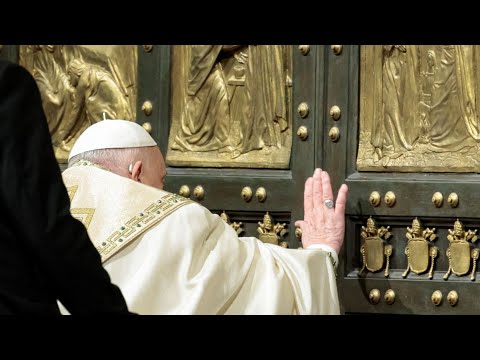 Cerimónia de abertura da Porta Santa da Basílica de São Pedro