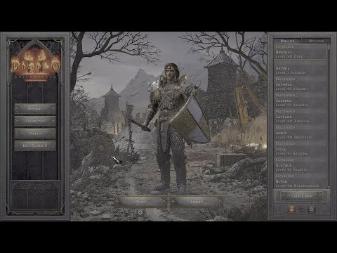 Diablo II Resurrected |PC| Elemental Wind Druid with 170% FCR Build (Killing Baal) Act V Gameplay