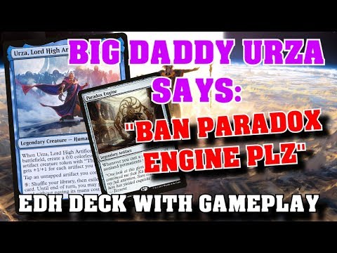 BIG DADDY URZA says BAN PARADOX ENGINE - Magic: The Gathering Commander Gameplay