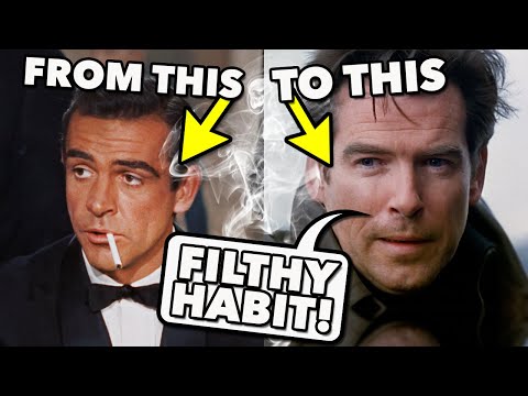 A History of Smoking in the James Bond Films