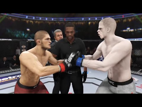 Khabib vs. Manhunter (EA Sports UFC 3) ☝️🦅